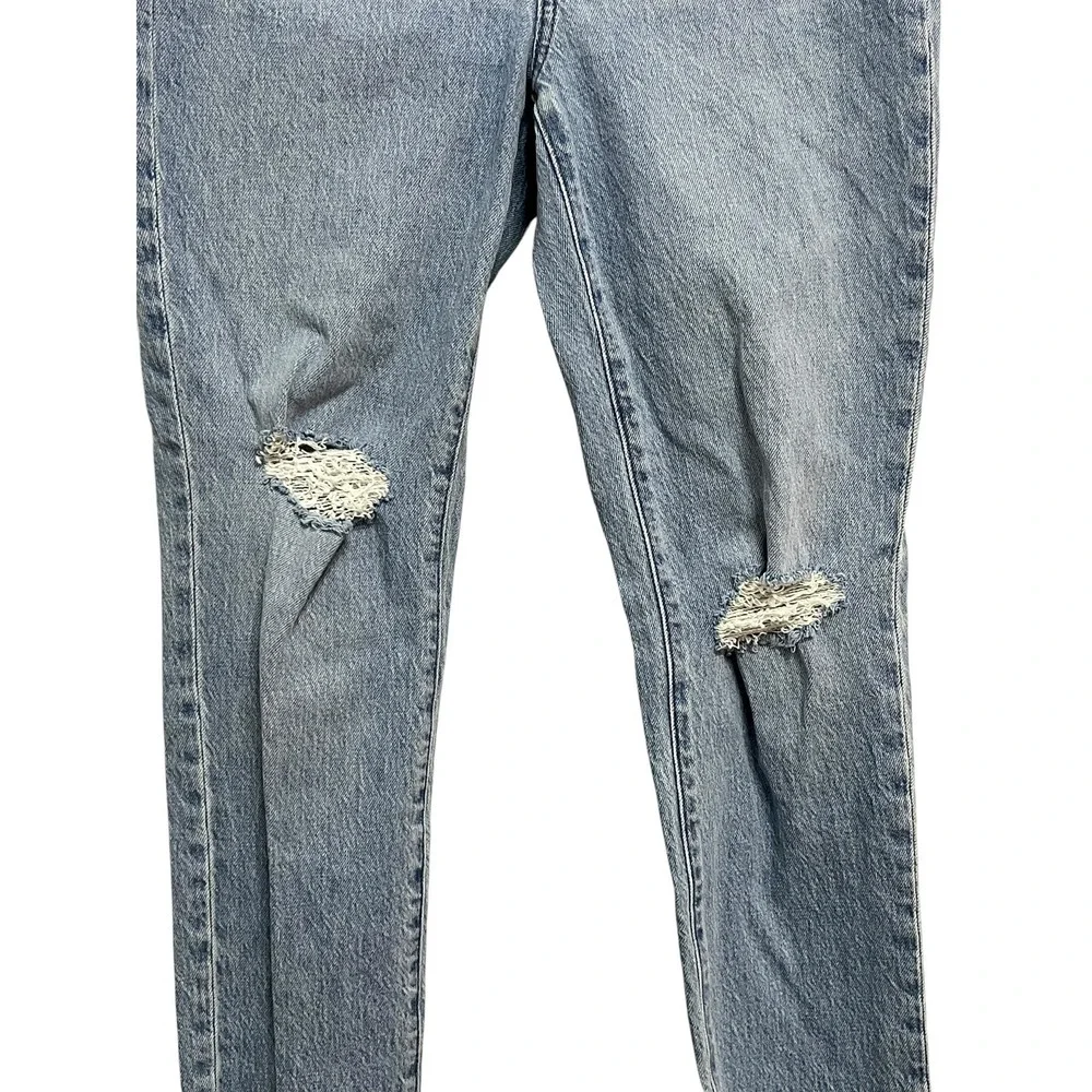 Madewell Perfect‎ Vintage Jeans Womens 25 Light Wash High-Rise Straight